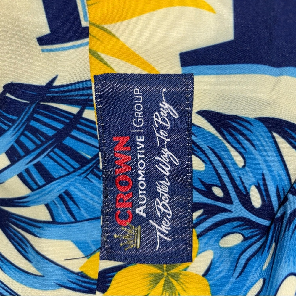 Dave Wills Match-Up Tampa Bay Rays Baseball Hawaiian Shirt SGA Giveaway Size M - Picture 5 of 15